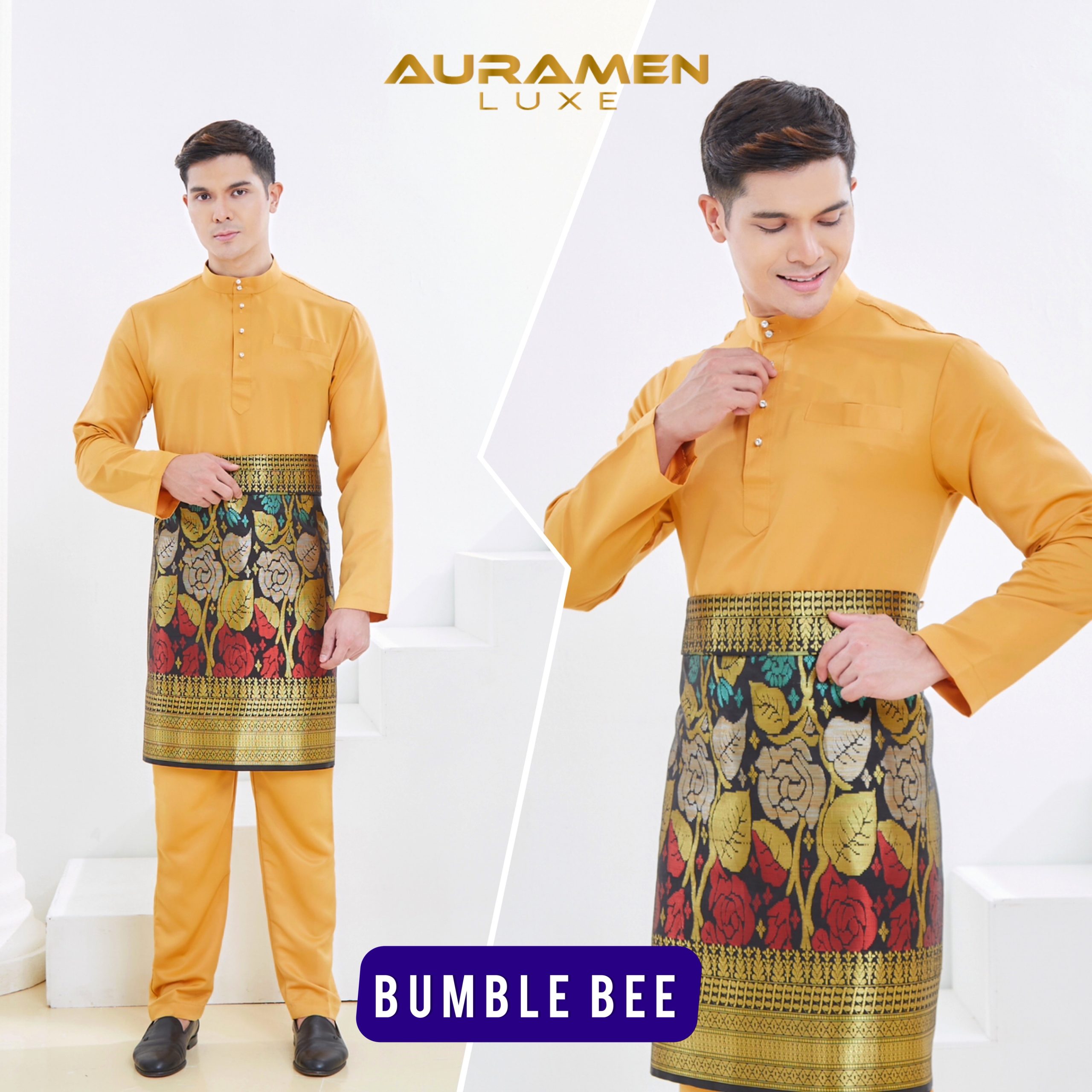 Baju Melayu AuraMen BUMBLE BEE