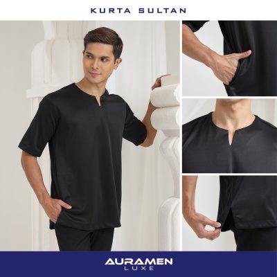 KURTA SULTAN BLACK