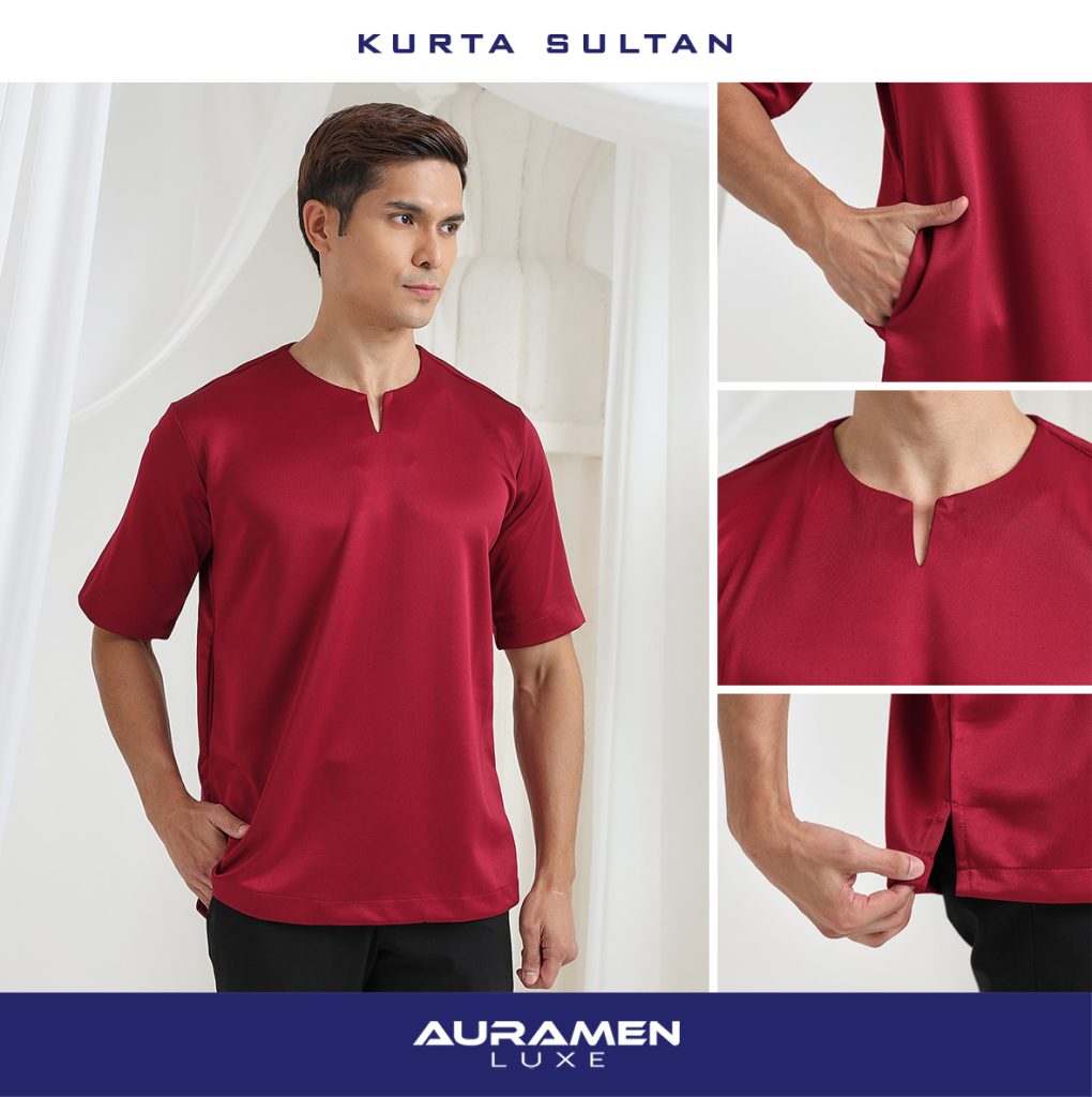 KURTA SULTAN MAROON