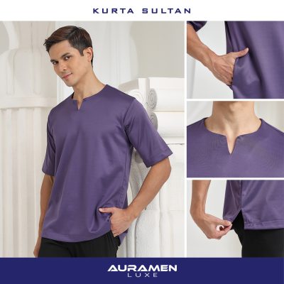 KURTA SULTAN PURPLE