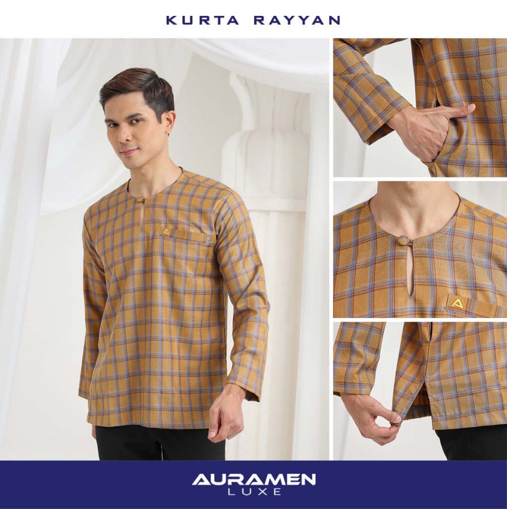 KURTA RAYYAN MUSTARD